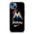 MIAMI MARLINS LOGO iPhone 14 Case Cover