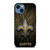 NEW ORLEANS SAINTS METAL iPhone 14 Case Cover