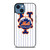 NEW YORK METS STRIPE iPhone 14 Case Cover