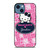 NEW YORK YANKEES HELLO KITTY 2 iPhone 14 Case Cover