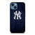 NEW YORK YANKEES WOODEN iPhone 14 Case Cover