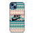NIKE AZTEC PATTERN iPhone 14 Case Cover
