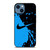 NIKE BLUE SPLASH iPhone 14 Case Cover