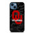 OKLAHOMA SOONERS CAMO iPhone 14 Case Cover