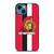 OTTAWA SENATORS STRIPE iPhone 14 Case Cover