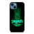 PSYCH PINEAPPLE LIGHT iPhone 14 Case Cover