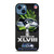 SEATTLE SEAHAWKS SUPER BOWL 48 iPhone 14 Case Cover