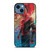 SPIDERMAN FLAME iPhone 14 Case Cover
