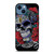 SUGAR SKULL ROSE iPhone 14 Case Cover