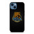 UCLA BRUINS METAL LOGO iPhone 14 Case Cover
