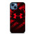 UNDER ARMOUR RED iPhone 14 Case Cover