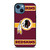 WASHINGTON REDSKINS STRIPE iPhone 14 Case Cover