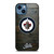 WINNIPEG JETS WOODEN iPhone 14 Case Cover