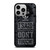 ADIDAS DON'T TOUCH MY PHONE iPhone 14 Pro Case Cover