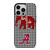 ALABAMA CRIMSON TIDE HOUNDSTOOTH iPhone 14 Pro Case Cover