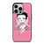 BETTY BOOP PINK iPhone 14 Pro Case Cover