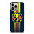 CLUB AMERICA STRIPE iPhone 14 Pro Case Cover