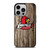 LOUISVILLE CARDINALS WOODEN iPhone 14 Pro Case Cover