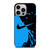 NIKE BLUE SPLASH iPhone 14 Pro Case Cover