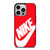 NIKE RED iPhone 14 Pro Case Cover