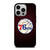 PHILADELPHIA 76ERS WOODEN LOGO iPhone 14 Pro Case Cover