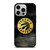 TORONTO RAPTORS LOGO GOLD iPhone 14 Pro Case Cover