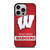WISCONSIN BADGERS 3 iPhone 14 Pro Case Cover