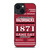 ARKANSAS RAZORBACKS 1871 iPhone 14 Plus Case Cover