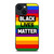 BLACK LIVES MATTER RAINBOW iPhone 14 Plus Case Cover