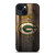 GREEN BAY PACKERS WOODEN iPhone 14 Plus Case Cover