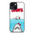 JAWS SHARK HELLO KITTY iPhone 14 Plus Case Cover