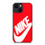 NIKE RED iPhone 14 Plus Case Cover