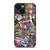 STICKER BOMB DC iPhone 14 Plus Case Cover