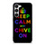 KEEP CALM AND CHIVE ON 1 Samsung Galaxy S23 Case Cover