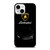 LAMBORGHINI BLACK iPhone 13 Mini Case Cover LAMBORGHINI BLACK iPhone 13 Mini Case Cover