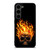 BIKER SKULL FLAMING Samsung Galaxy S23 Plus Case Cover