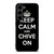 KEEP CALM AND CHIVE ON 3 Samsung Galaxy S23 Plus Case Cover