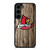 LOUISVILLE CARDINALS WOODEN Samsung Galaxy S23 Plus Case Cover