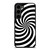SPIRAL BLACK Samsung Galaxy S23 Plus Case Cover