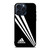 ADIDAS STRIPE BLACK iPhone 15 Pro Max Case Cover