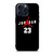 AIR JORDAN BLACK iPhone 15 Pro Max Case Cover