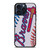 ATLANTA BRAVES BALL LOGO iPhone 15 Pro Max Case Cover