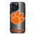 CLEMSON TIGERS METAL iPhone 15 Pro Max Case Cover