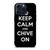 KEEP CALM AND CHIVE ON 3 iPhone 15 Pro Max Case Cover