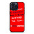 MANCHESTER UNITED I AM UNITED iPhone 15 Pro Max Case Cover
