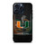 MIAMI HURRICANES UM 1 iPhone 15 Pro Max Case Cover