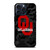 OKLAHOMA SOONERS CAMO iPhone 15 Pro Max Case Cover