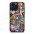STICKER BOMB DC iPhone 15 Pro Max Case Cover