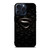 SUPERMAN BLACK LOGO iPhone 15 Pro Max Case Cover