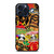 TOY MACHINE STICKER SKATEBOARD iPhone 15 Pro Max Case Cover